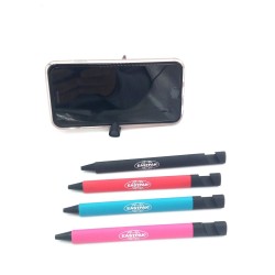Penna eastpak a sfera con inserto appoggia cellulare colori assortiti