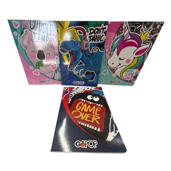 Maxi quaderno GoPop A4 4mm 2