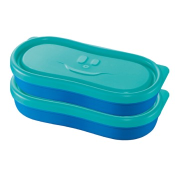 Portamerenda Snack box Picnik - Set da 2 pz. - Colore...