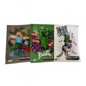 Maxi Quaderno A4 +30% 1R Minecraft