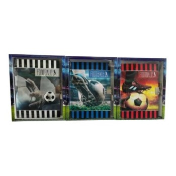 Diario con lucchetto Squadre di calcioFootball Time