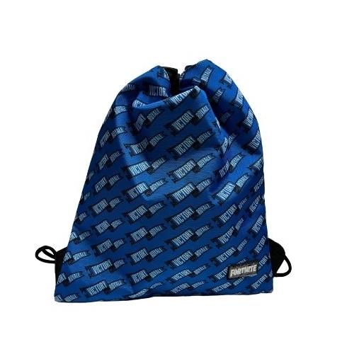 Sacca Zaino Coulisse Fortnite Victory colore Blu
