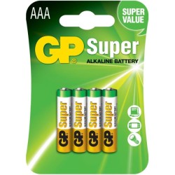 Blister 4 pile ministilo aaa 1,5v