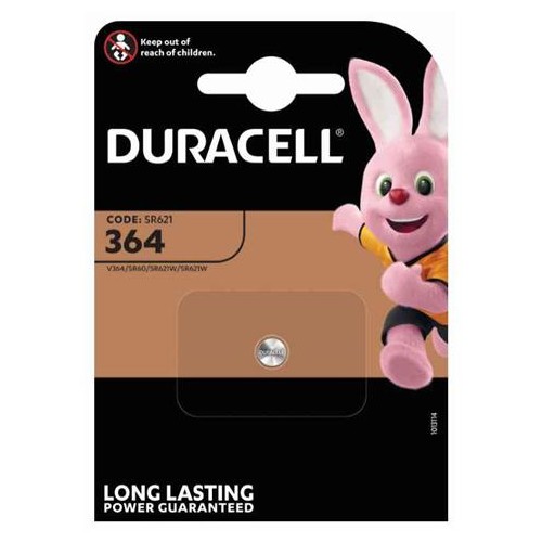 Pila a bottone Duracell 392 384 SR41