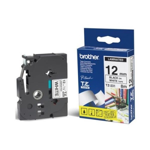 Cassetta Nastro Laminato SERIE TZ DA 12MM -...
