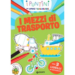 I mezzi di trasporto - puntini da unire e colorare