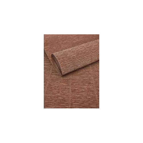 Rotolo Carta Crespa Marron e50cmx2,5m 180 gr