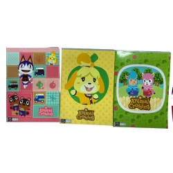 Maxi Quaderno A4 +30% di fogli quadretto grande 10mm Animal Crossing